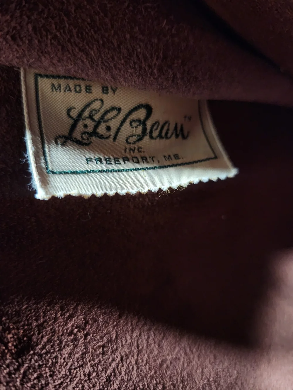 Vintage 60's L.L. Bean Leather Portfollio Briefcase RARE